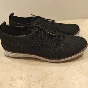 Cole Haan Originalgrand Stitchlite Wingtip Oxford in Black/Optic White - Size 8
